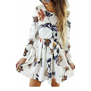 Mini floral dress
